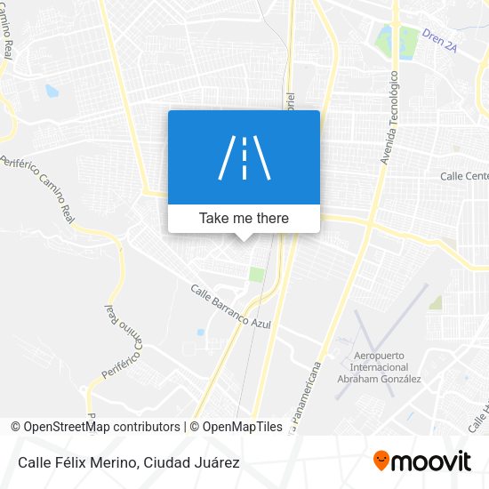 Mapa de Calle Félix Merino