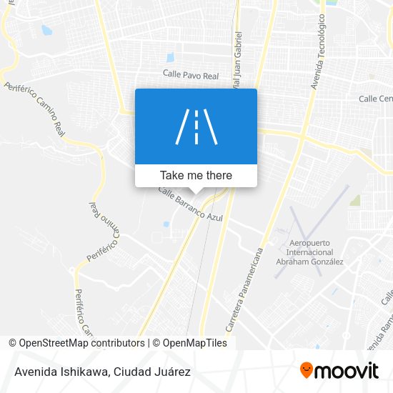 Avenida Ishikawa map