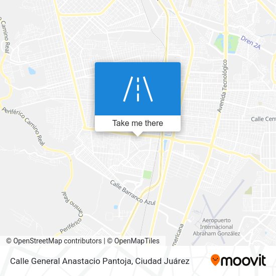 Calle General Anastacio Pantoja map