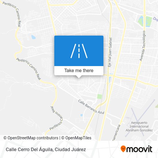 Mapa de Calle Cerro Del Águila