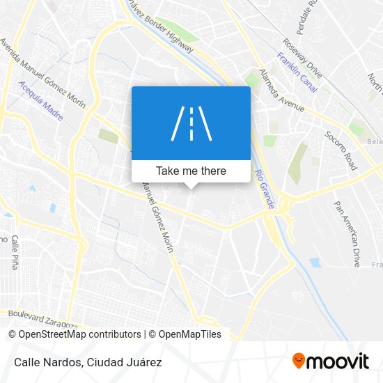Calle Nardos map
