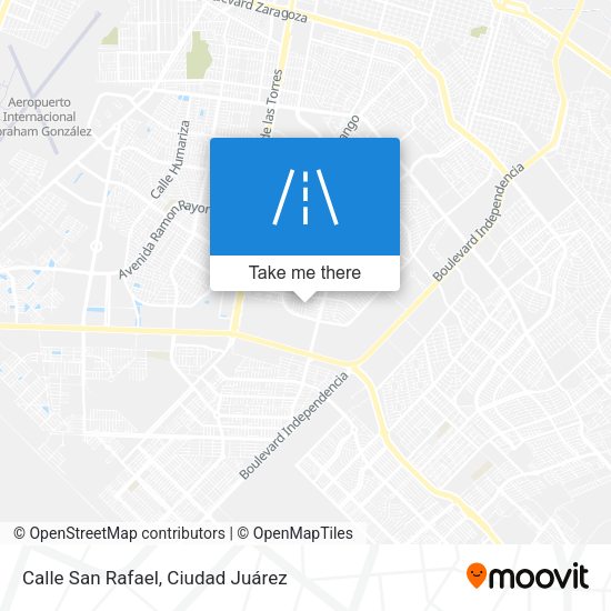 Mapa de Calle San Rafael