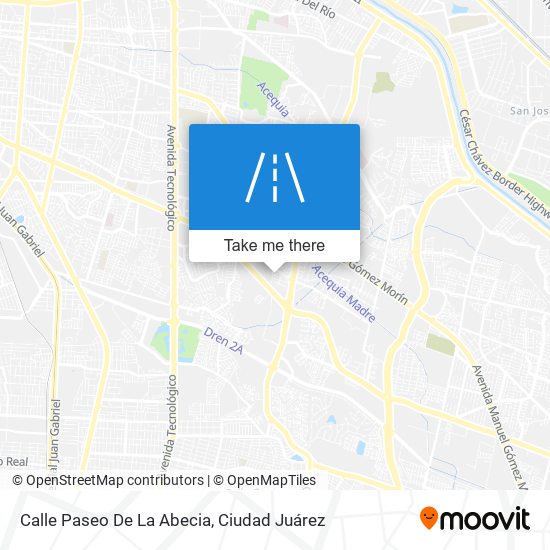 Calle Paseo De La Abecia map