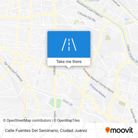 Calle Fuentes Del Seminario map