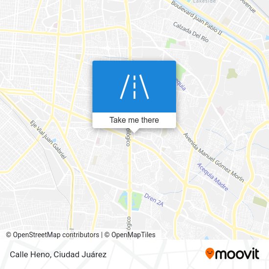 Mapa de Calle Heno
