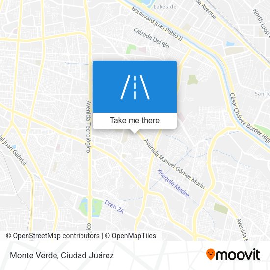 Monte Verde map
