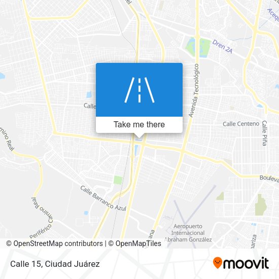 Mapa de Calle 15