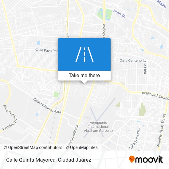 Calle Quinta Mayorca map