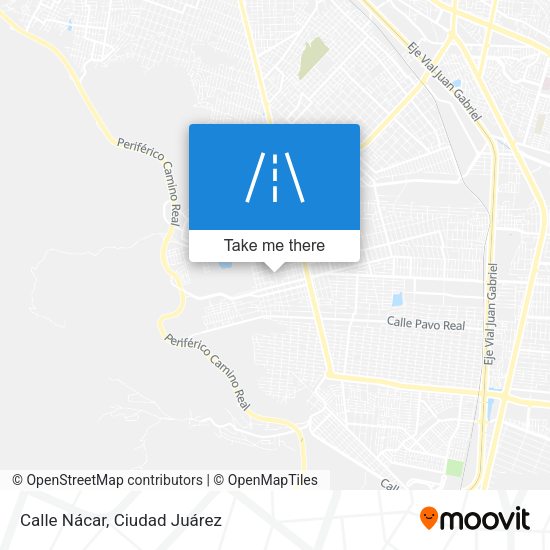 Calle Nácar map