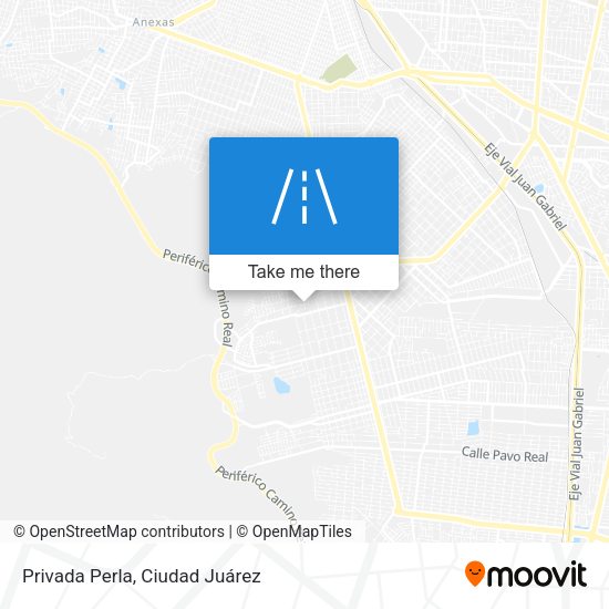 Privada Perla map