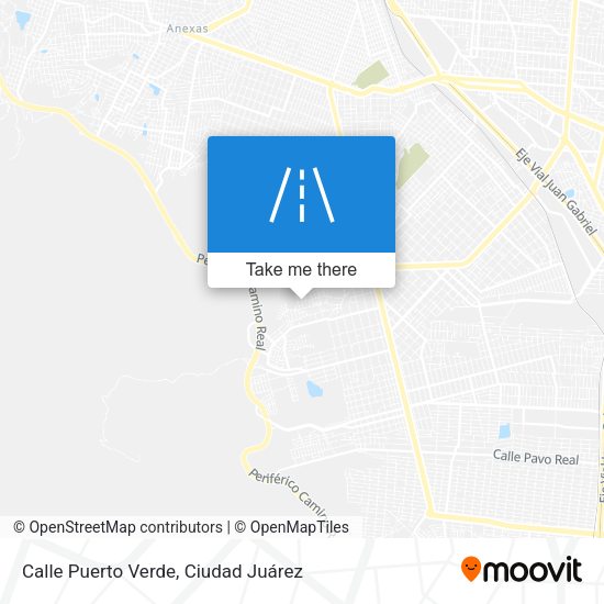 Mapa de Calle Puerto Verde