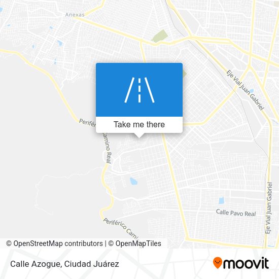 Calle Azogue map