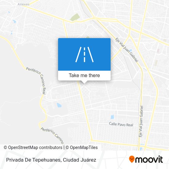 Privada De Tepehuanes map