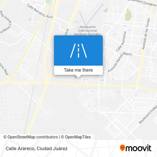 Mapa de Calle Arareco