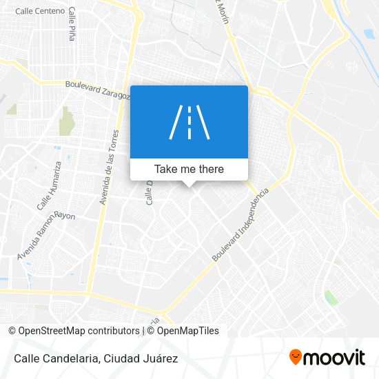 Calle Candelaria map