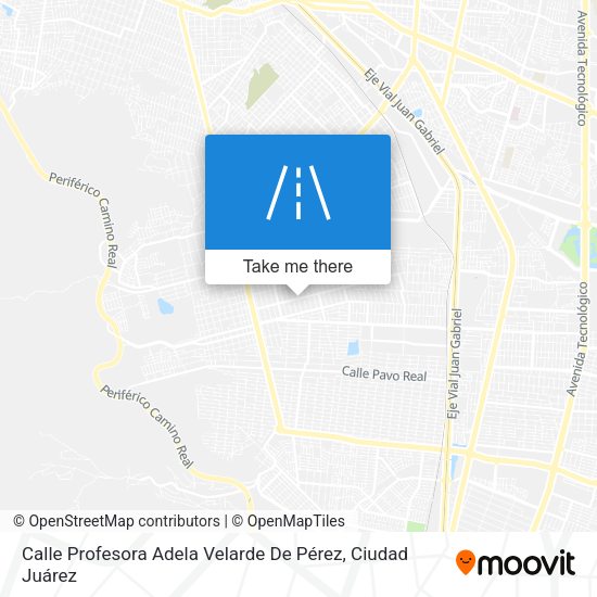 Calle Profesora Adela Velarde De Pérez map