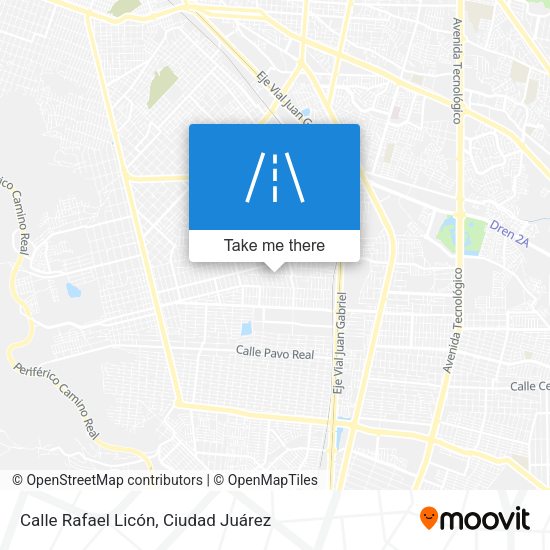 Calle Rafael Licón map