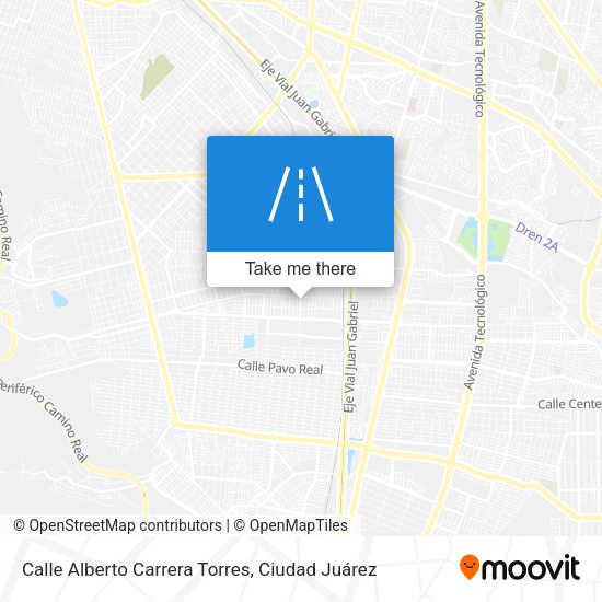 Calle Alberto Carrera Torres map
