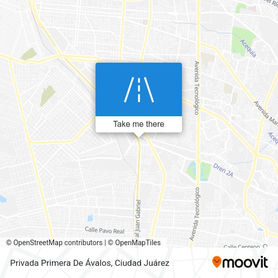 Privada Primera De Ávalos map