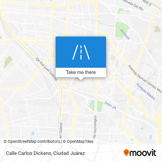 Calle Carlos Dickens map