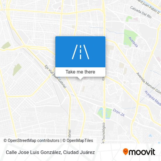 Calle Jose Luis González map