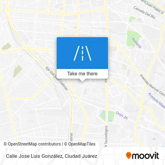 Mapa de Calle Jose Luis González
