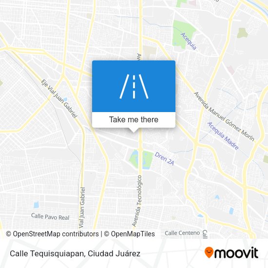 Calle Tequisquiapan map