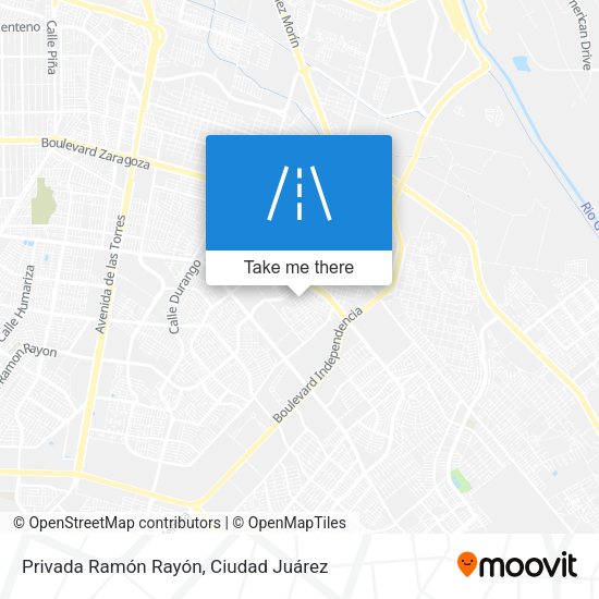 Mapa de Privada Ramón Rayón