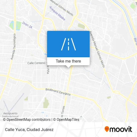Mapa de Calle Yuca