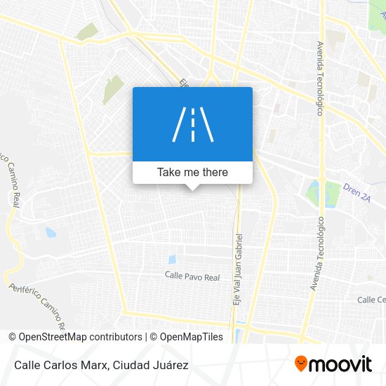 Calle Carlos Marx map