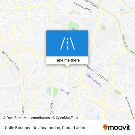 Calle Bosques De Jacarandas map