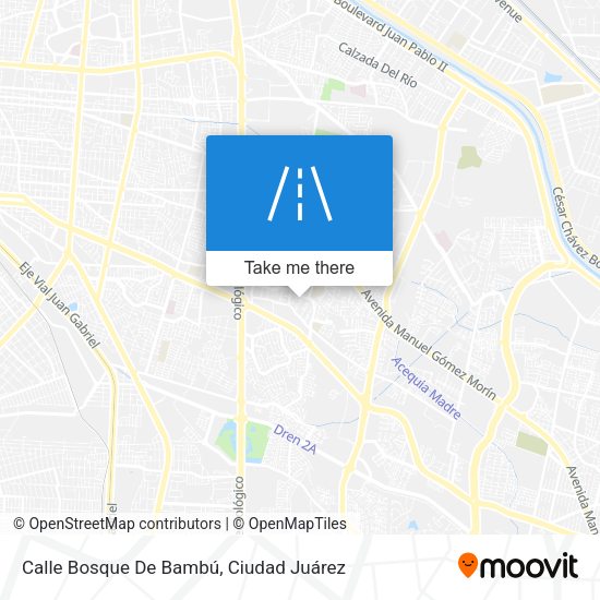 Calle Bosque De Bambú map