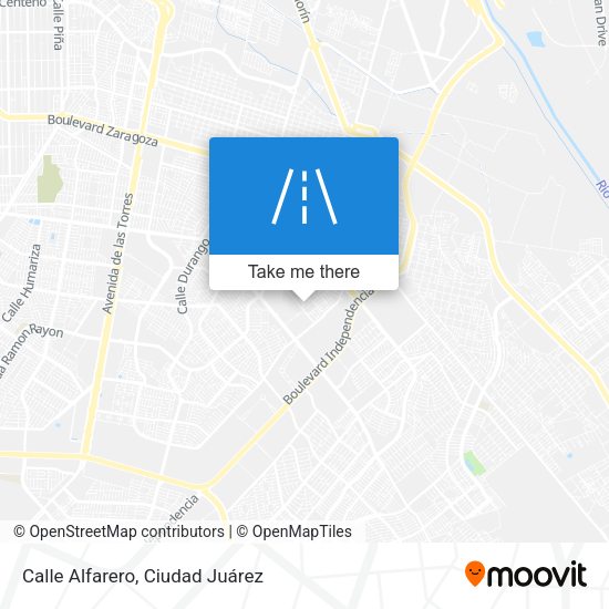 Calle Alfarero map