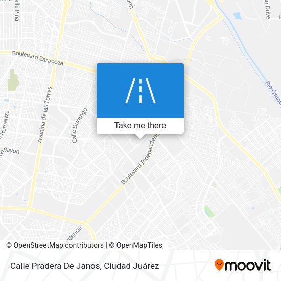 Calle Pradera De Janos map
