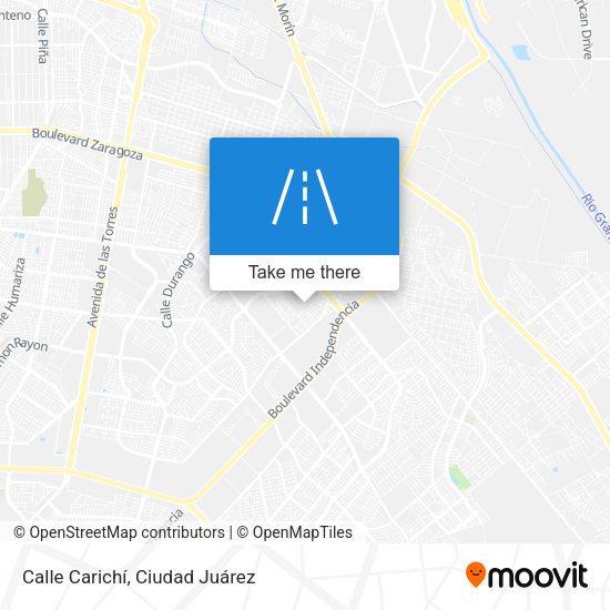 Mapa de Calle Carichí