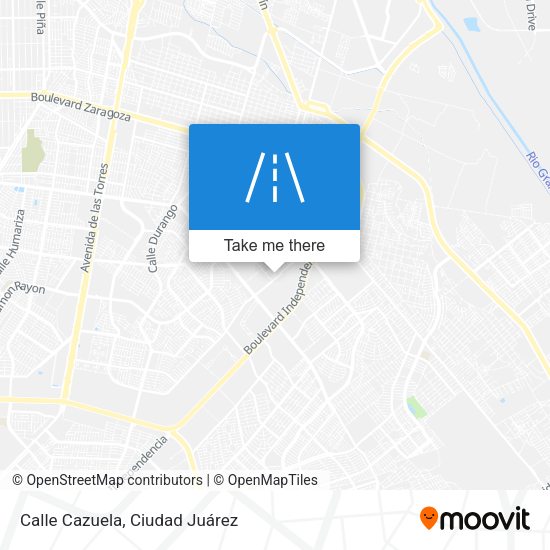 Calle Cazuela map