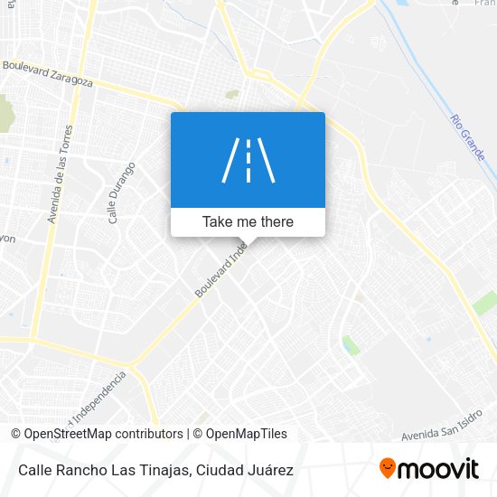 Calle Rancho Las Tinajas map