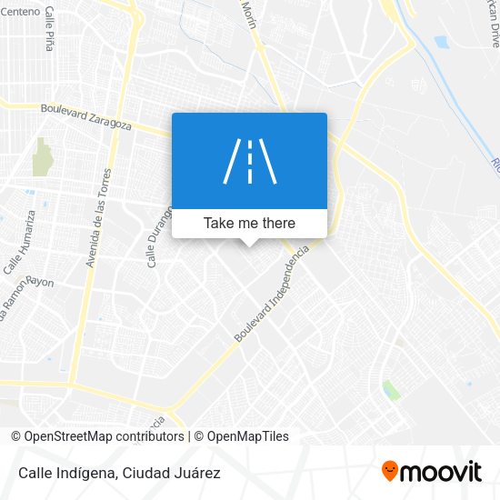 Calle Indígena map