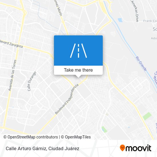 Mapa de Calle Arturo Gámiz