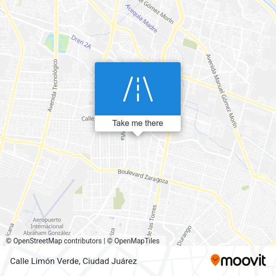 Calle Limón Verde map