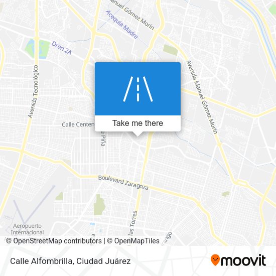 Calle Alfombrilla map