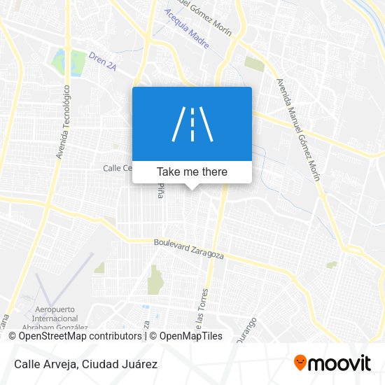 Calle Arveja map