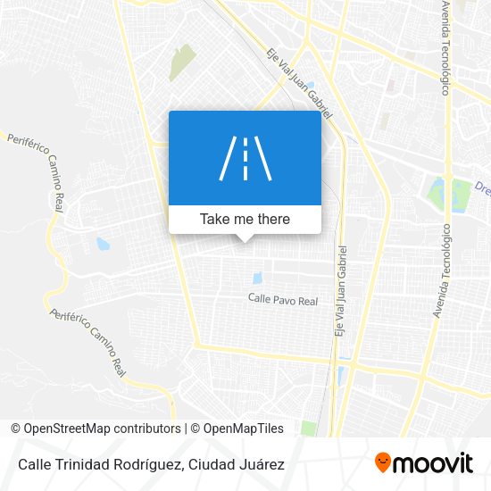 Mapa de Calle Trinidad Rodríguez
