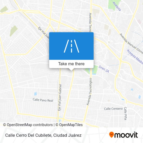 Calle Cerro Del Cubilete map