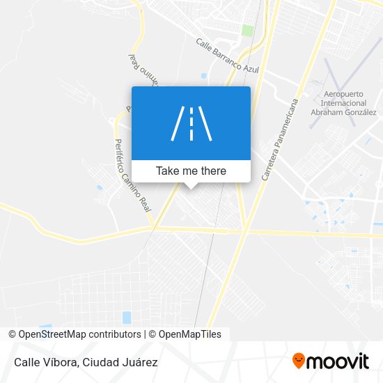 Calle Víbora map