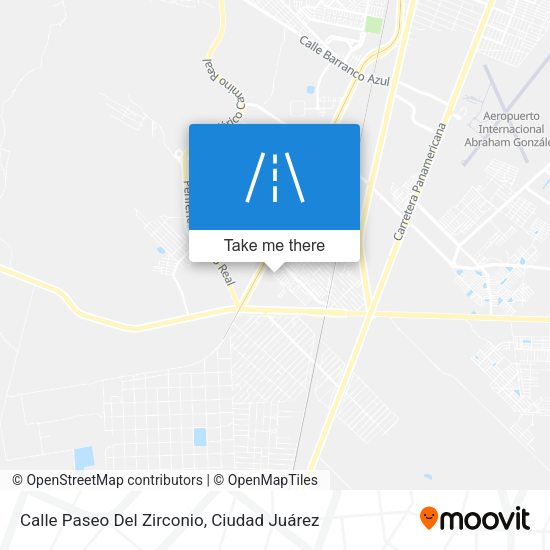 Calle Paseo Del Zirconio map