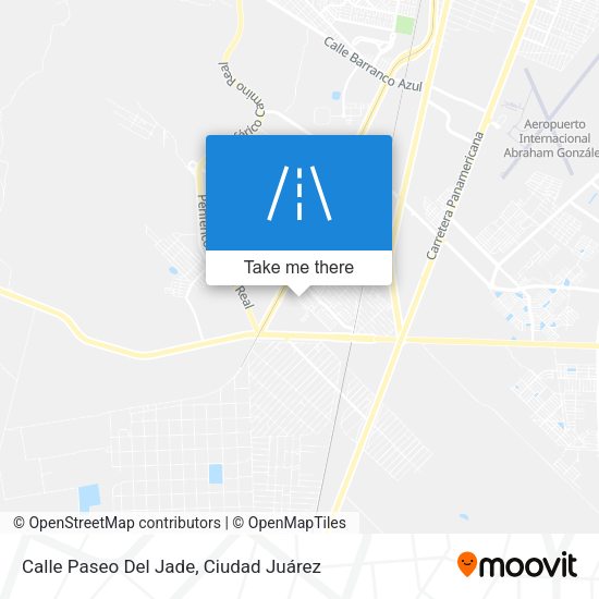 Calle Paseo Del Jade map