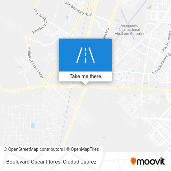 Mapa de Boulevard Oscar Flores