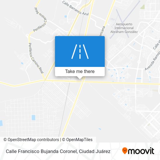 Mapa de Calle Francisco Bujanda Coronel