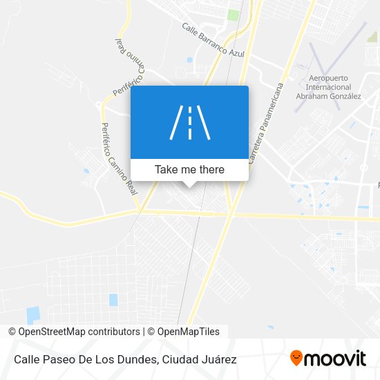 Calle Paseo De Los Dundes map